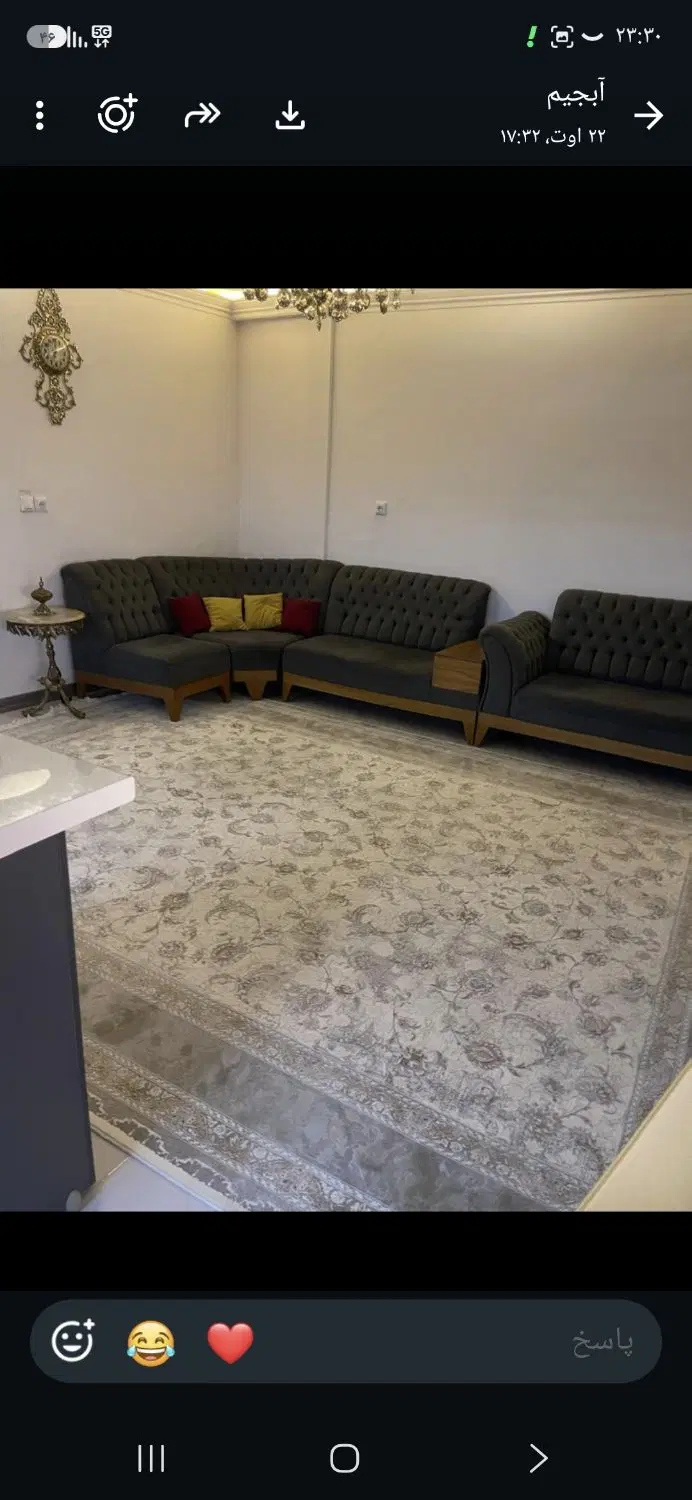 مبل  ال|مبلمان خانگی و میز عسلی|باغستان, |دیوار