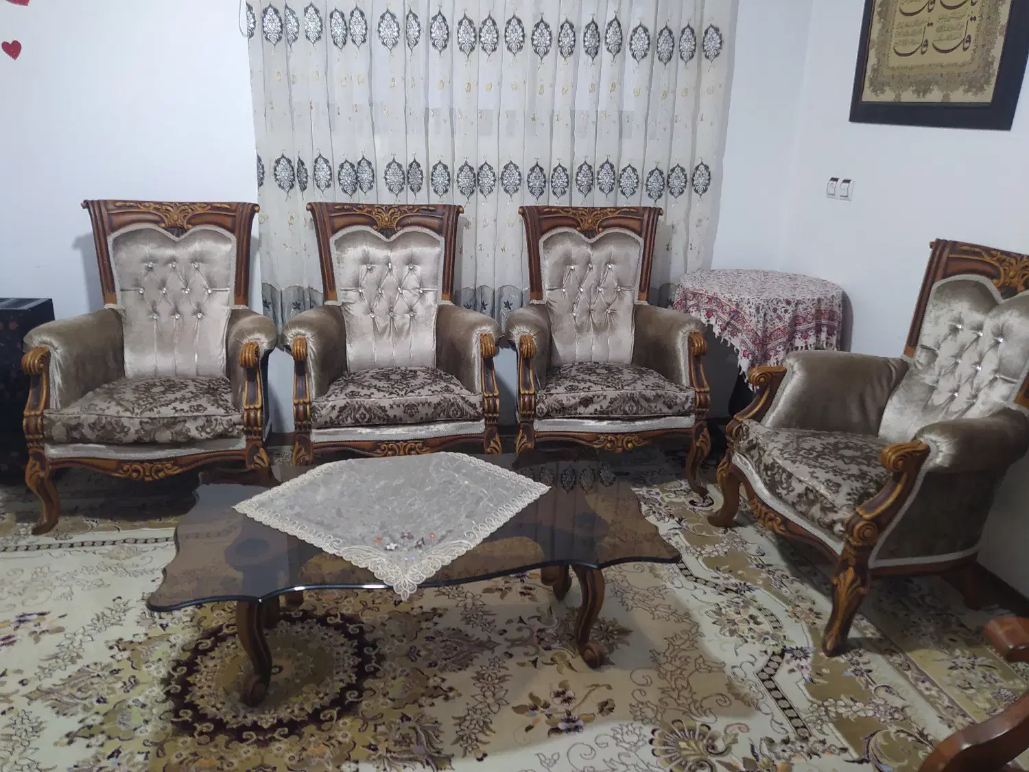مبل|مبلمان خانگی و میز عسلی|جویبار, |دیوار