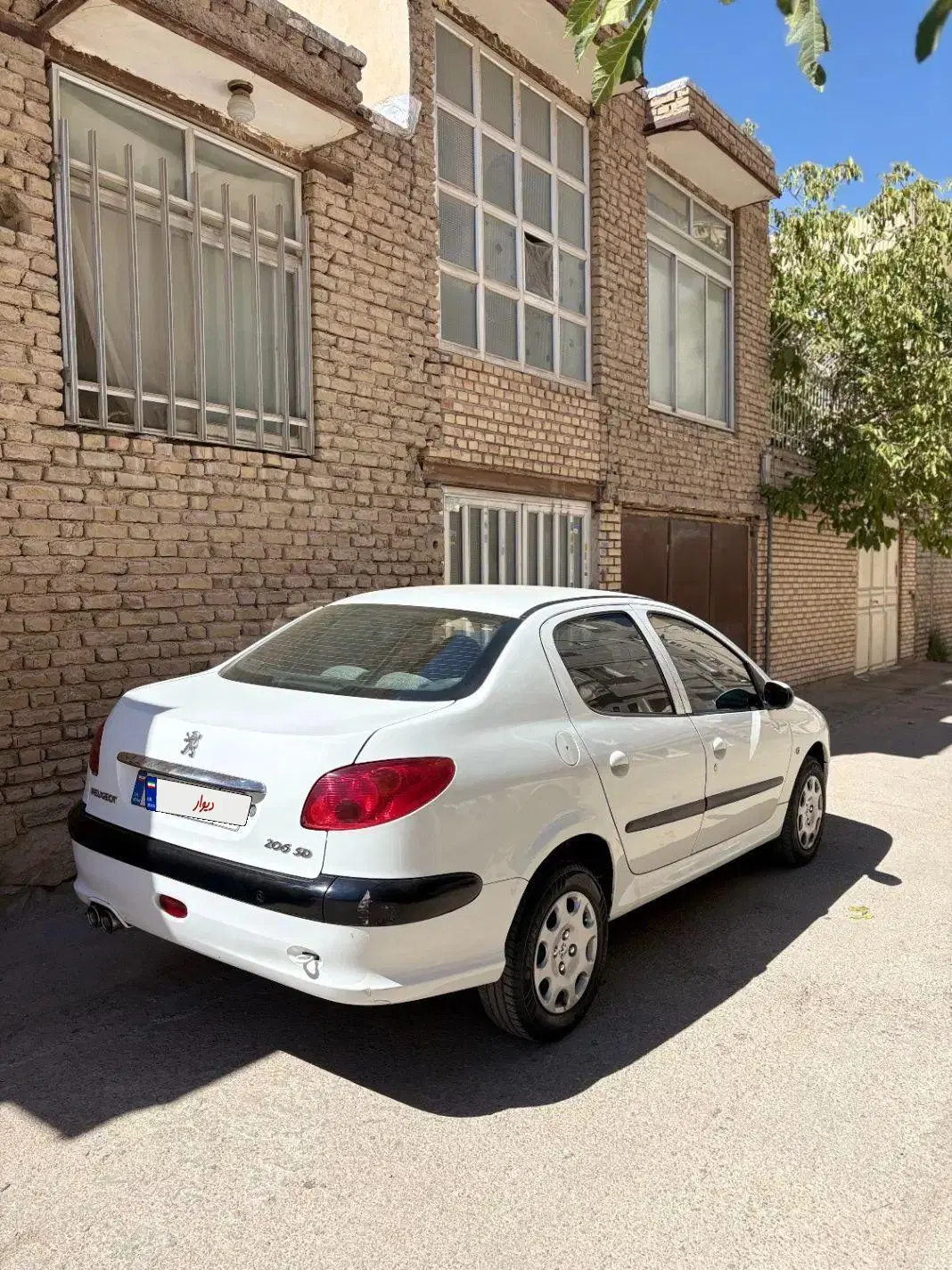 206sd مدل 94|خودرو سواری و وانت|بجنورد, |دیوار