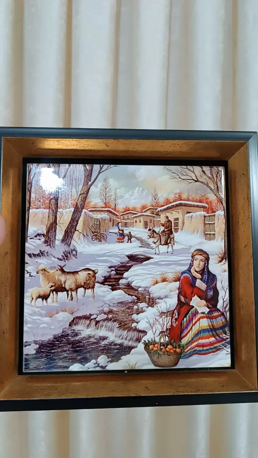 تابلو|تابلو فرش|رباط‌کریم, رباط‌کریم|دیوار