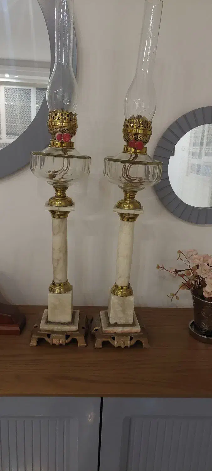 چراغ قدیمی|کلکسیون اشیاء عتیقه|کرج, جهان‌شهر|دیوار