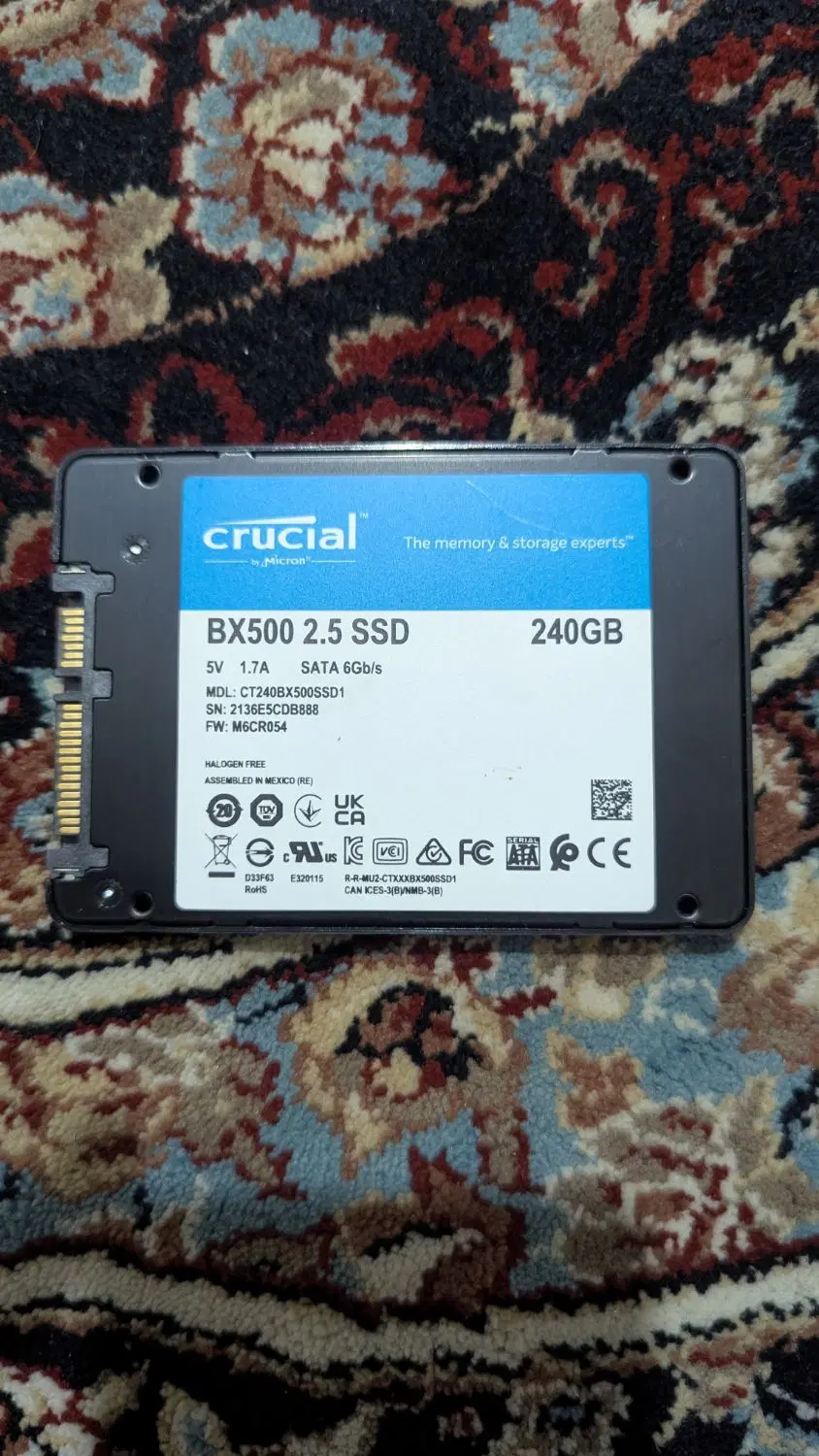 Ssd 240 GB|قطعات و لوازم جانبی رایانه|تهران, آذری|دیوار