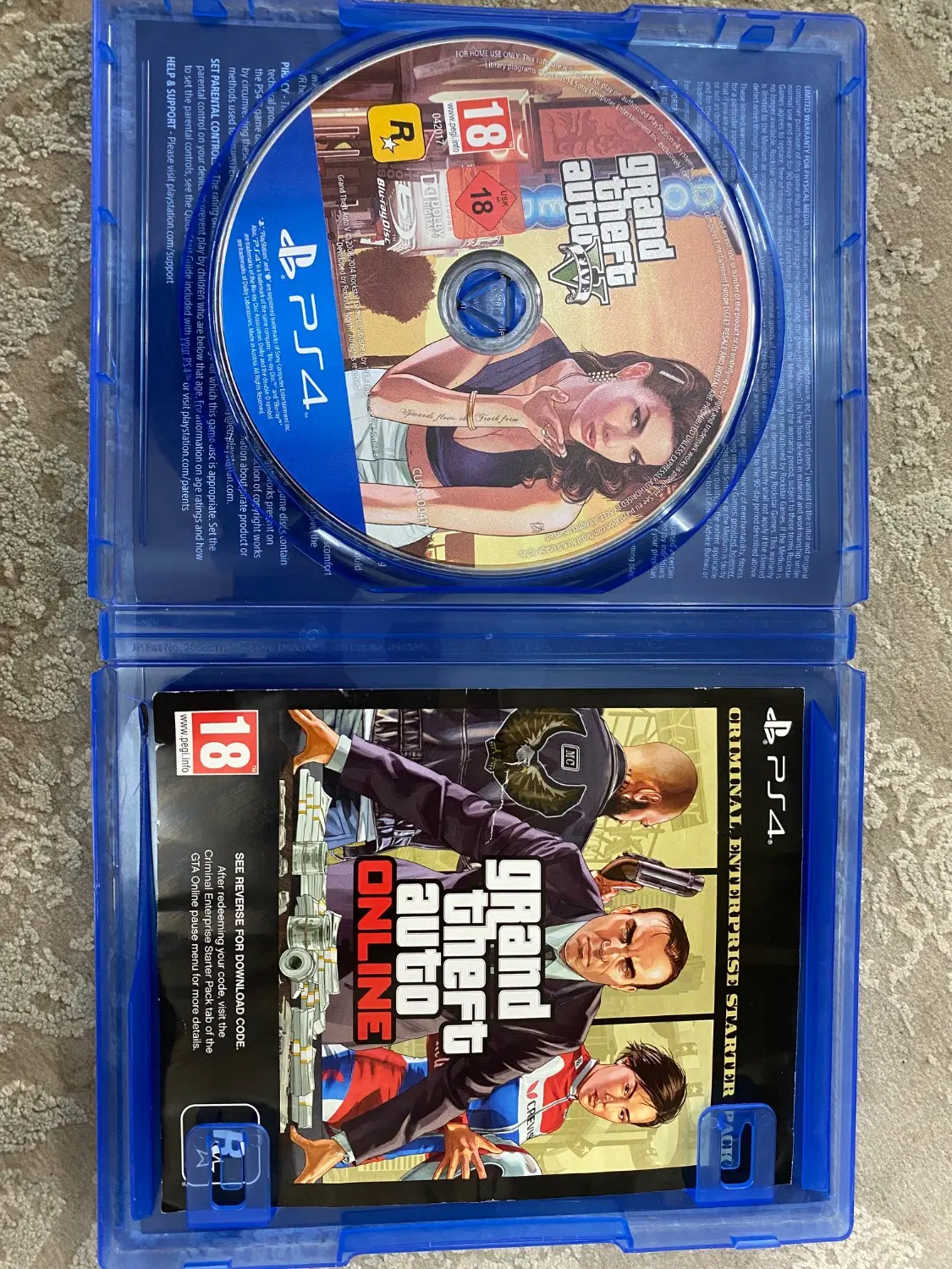 دیسک gtav ps4|کنسول، بازی ویدئویی و آنلاین|تهران, شهرک ولیعصر شمالی|دیوار