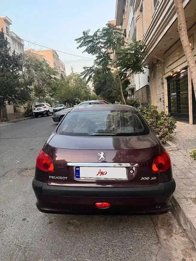 206 sd|خودرو سواری و وانت|سمنان, |دیوار