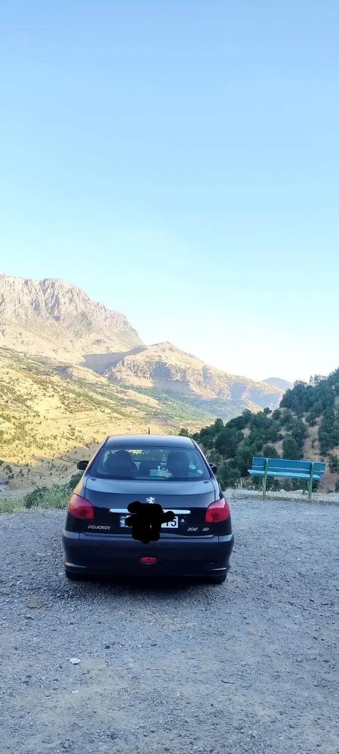 206 sd v8|خودرو سواری و وانت|سنندج, |دیوار