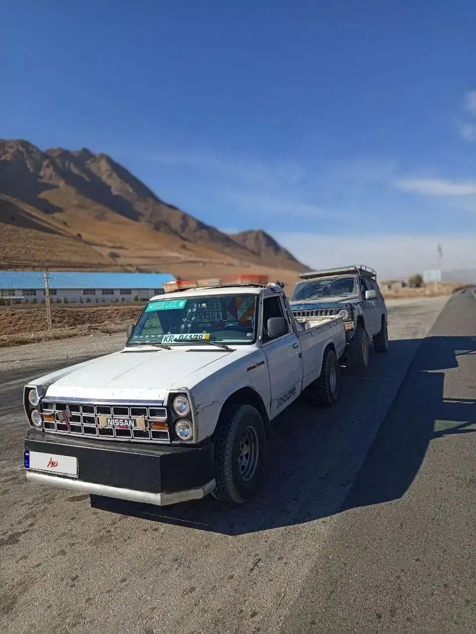 نیسان یدکش 86 کارت سند جرثقیل|خودرو سواری و وانت|تهران, هاشم‌آباد|دیوار