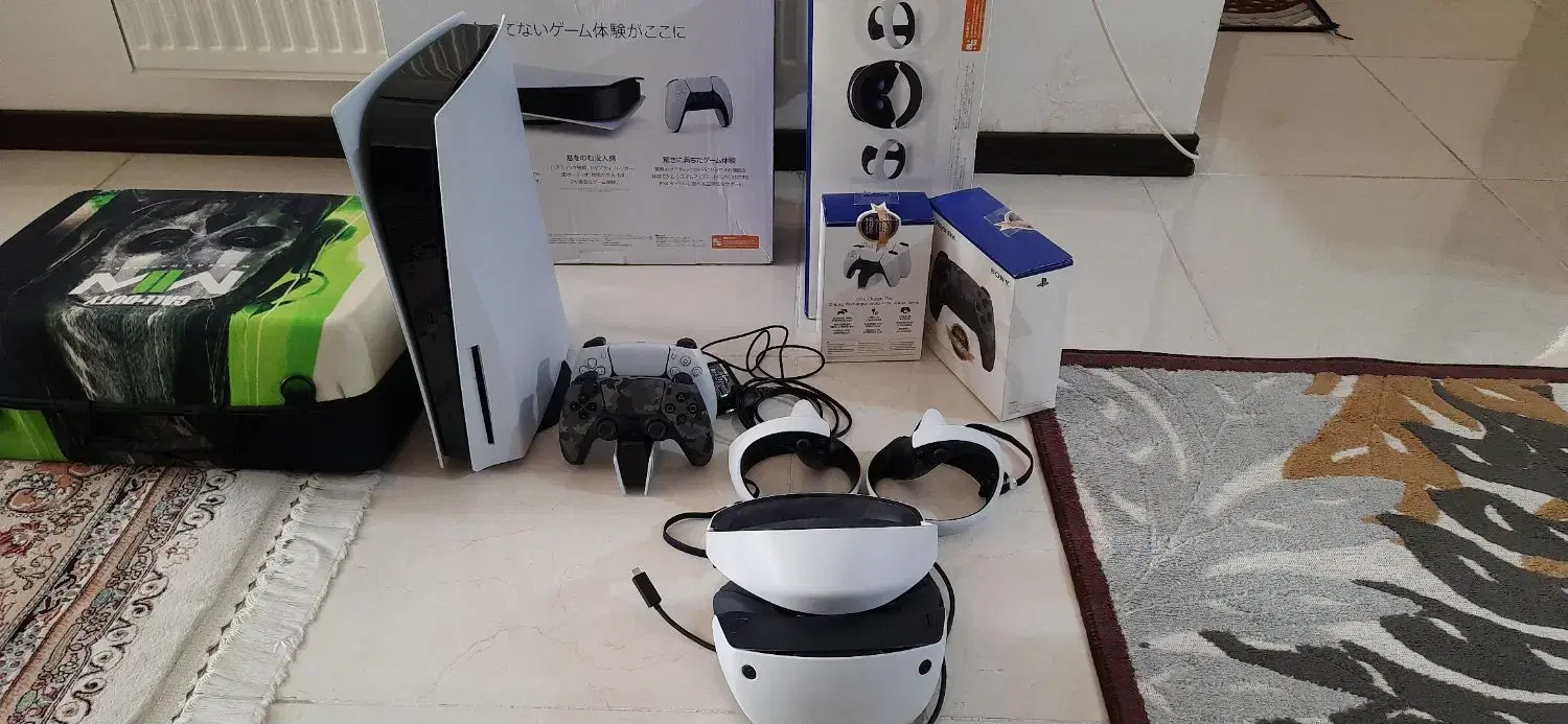 ps5+Vr2|کنسول، بازی ویدئویی و آنلاین|شاهینشهر, مسکن مهر|دیوار