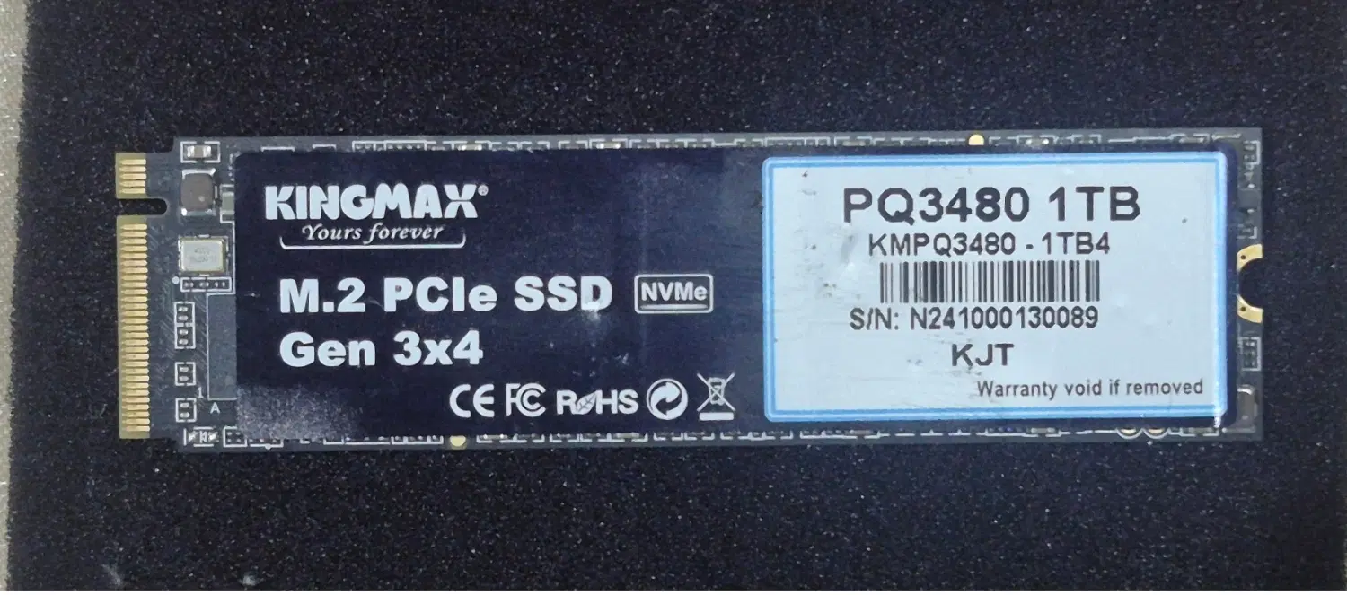 SSD M.2 KINGMAX 1TB|قطعات و لوازم جانبی رایانه|کرج, باغ سیب|دیوار