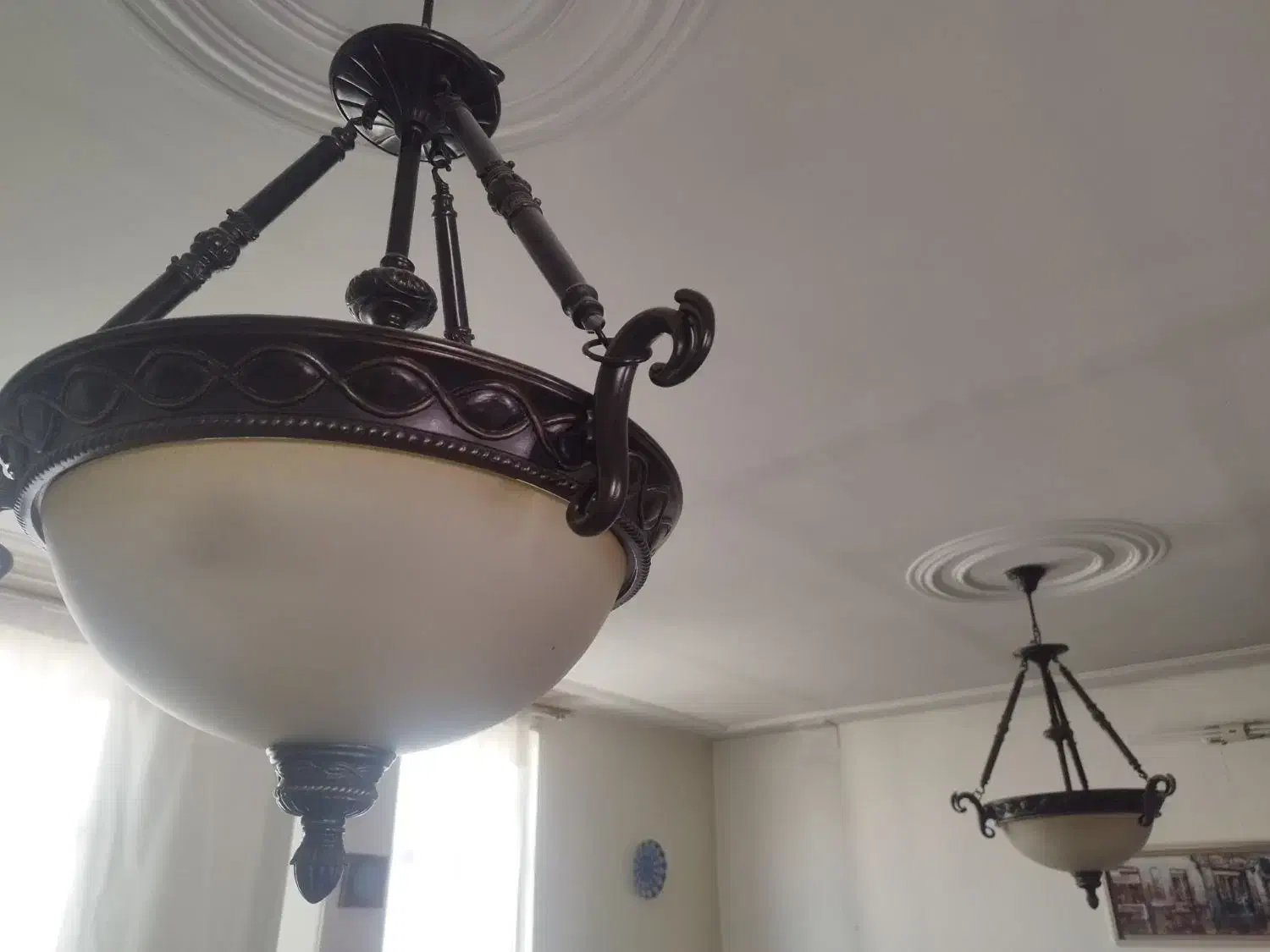 لوستر|لوستر و چراغ آویز|قرچک, مهدیه|دیوار