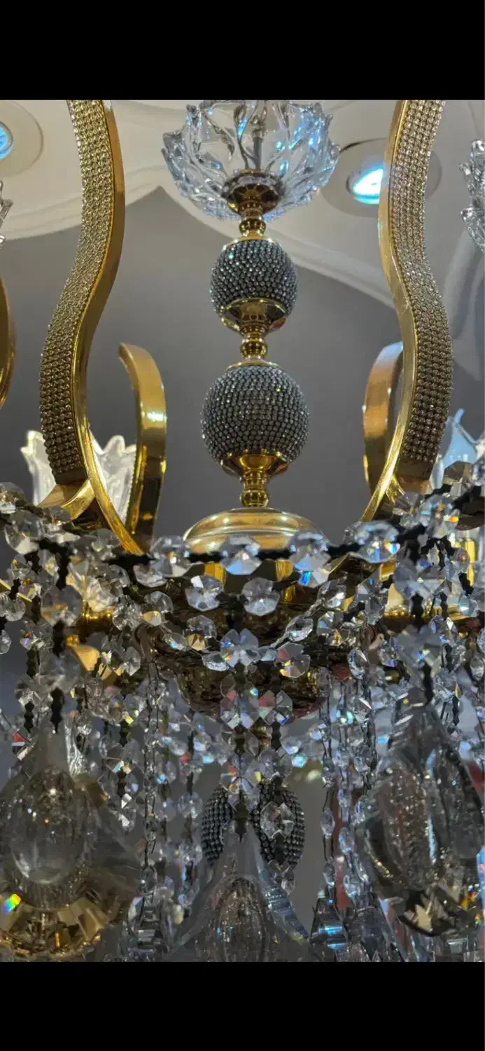 لوستر|لوستر و چراغ آویز|تهران, دهقان|دیوار