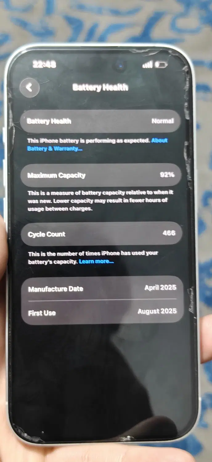 iphone 16   normal 128G|موبایل|مشهد, جاهد شهر|دیوار