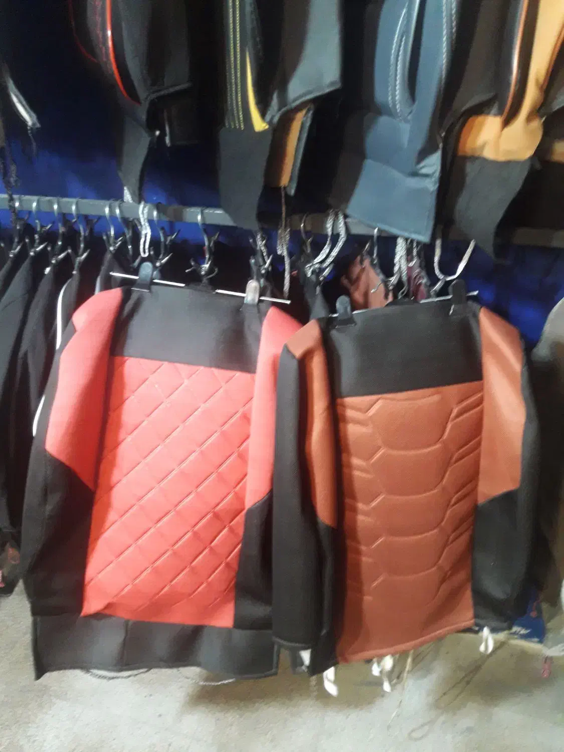 مجموعه تولیدی روکش صندلی از ۱۲۹۵ تومن کرج|قطعات یدکی و لوازم جانبی|کرج, ساسانی (قلمستان)|دیوار