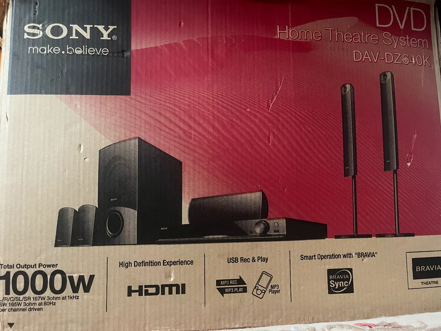 DVD SONY|پخش‌کننده DVD و ویدیو|اسالم, |دیوار