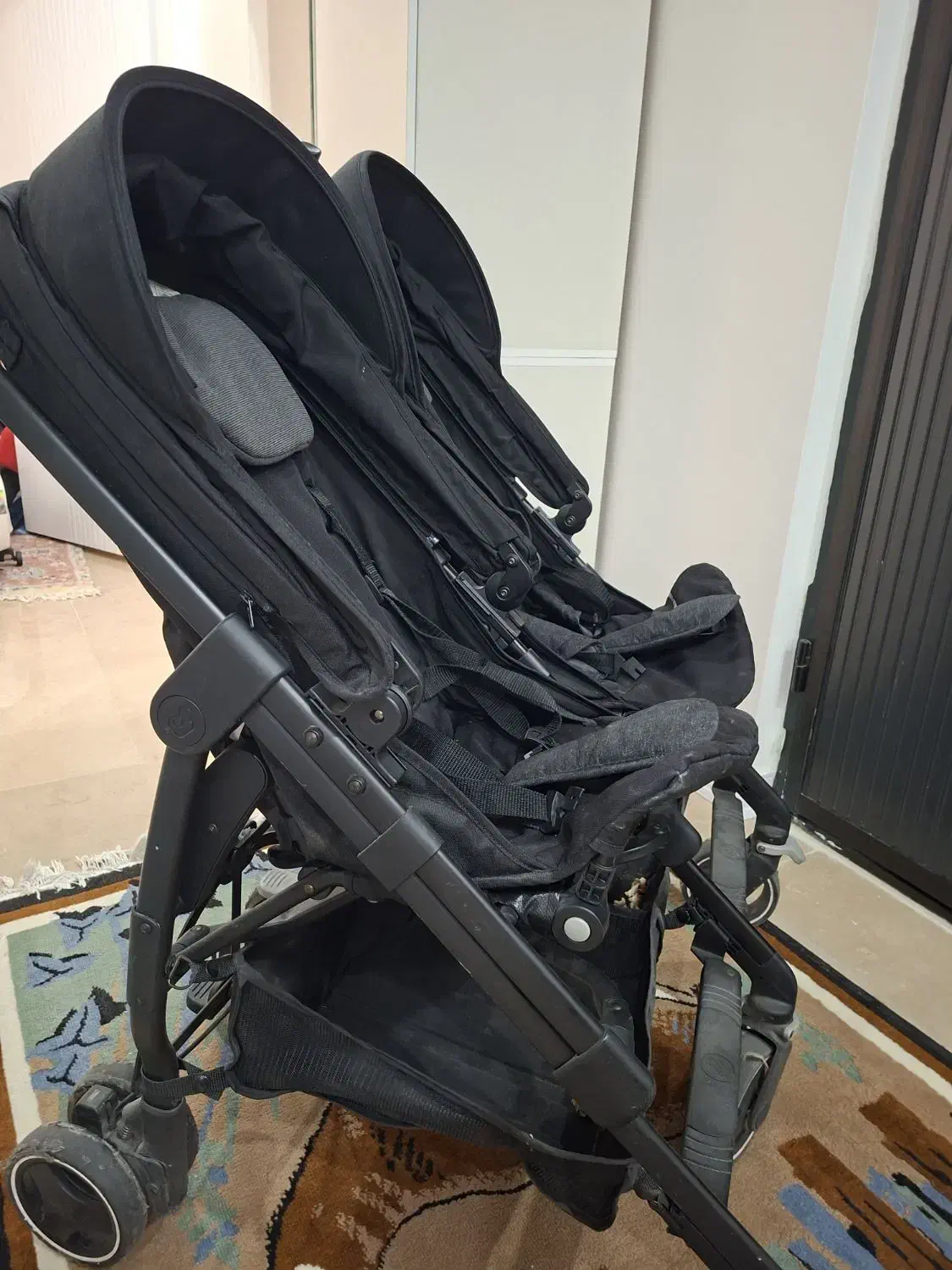 کالسکه دوقلو مکسی کوزی اصل در حد نو|کالسکه و لوازم جانبی|تهران, تاکسیرانی|دیوار