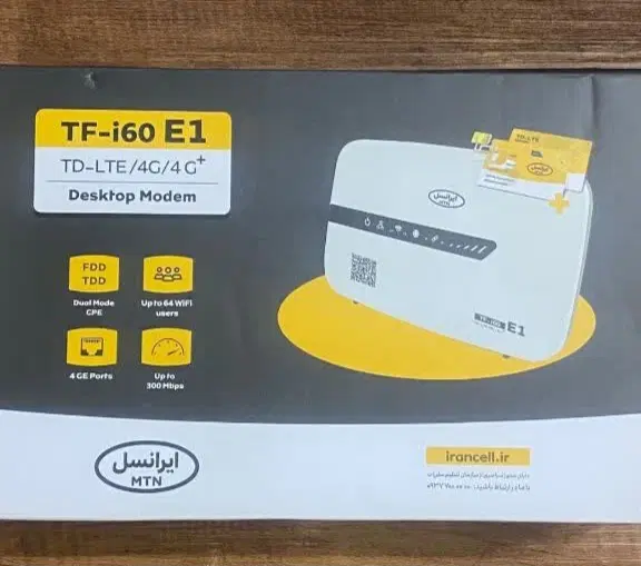 مودم TF i60 E1|مودم و تجهیزات شبکه|اهواز, شهرک برق|دیوار