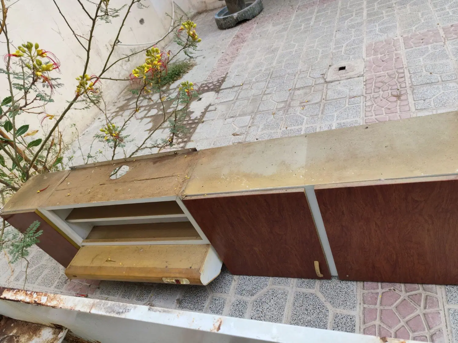 کابینت|آب‌چکان و نظم‌دهنده ظروف|تربت‌حیدریه, مظفریه|دیوار