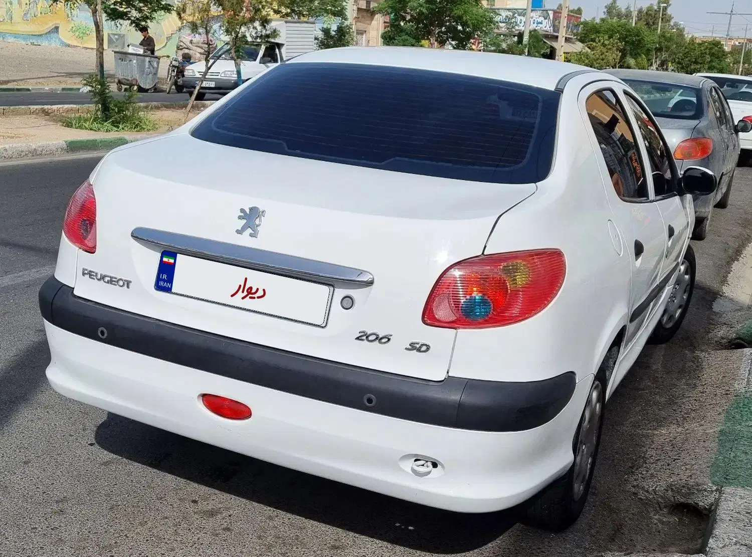 پژو 206 sd v8|خودرو سواری و وانت|پرند, فاز ۲|دیوار
