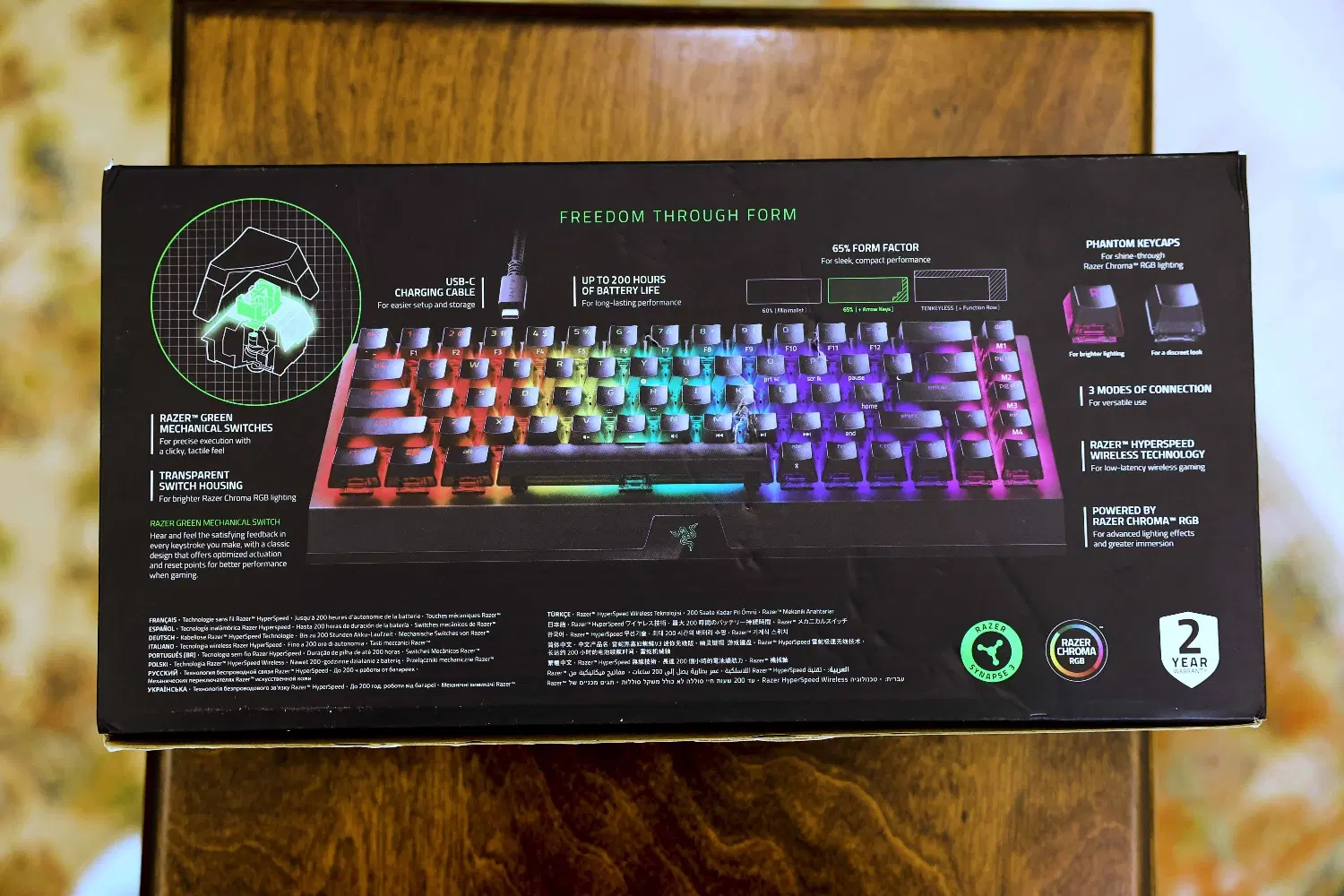 Razer BlackWidow V3 Mini HyperSpeed|قطعات و لوازم جانبی رایانه|تهران, سعادت‌آباد|دیوار