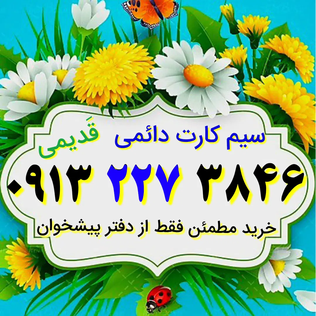 ۰۹۱۳.۲۲۷.۳۸۴۶|سیمکارت|اصفهان, کوی امیریه|دیوار
