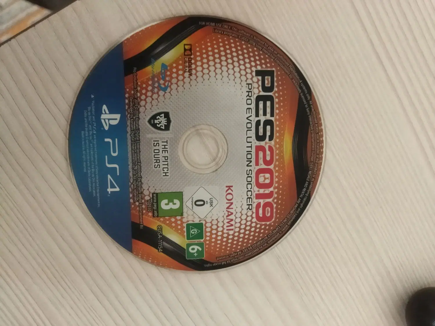 سیدی pes. 2019 ps4|کنسول، بازی ویدئویی و آنلاین|رباطکریم, رباطکریم|دیوار