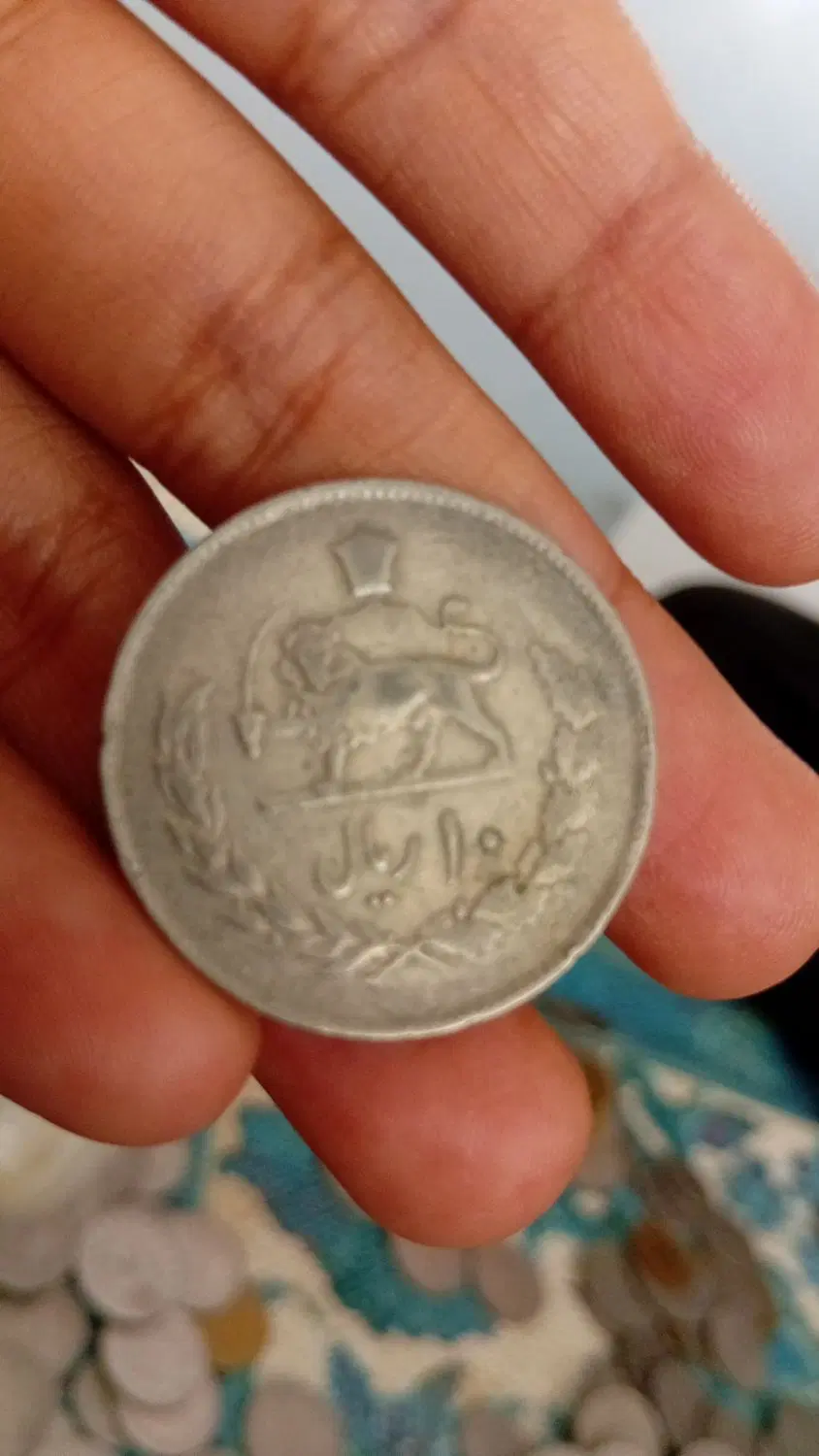 سکه قدیمی|کلکسیون سکه، تمبر، اسکناس|کاخک, |دیوار
