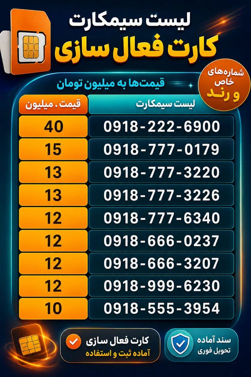 0918-222-6900|سیمکارت|سقز, |دیوار
