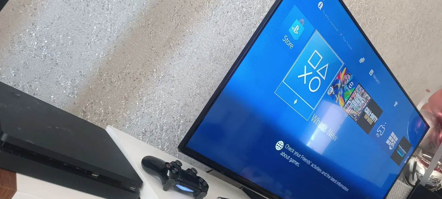 PS 4.slim 500 GB|کنسول، بازی ویدئویی و آنلاین|اردبیل, |دیوار