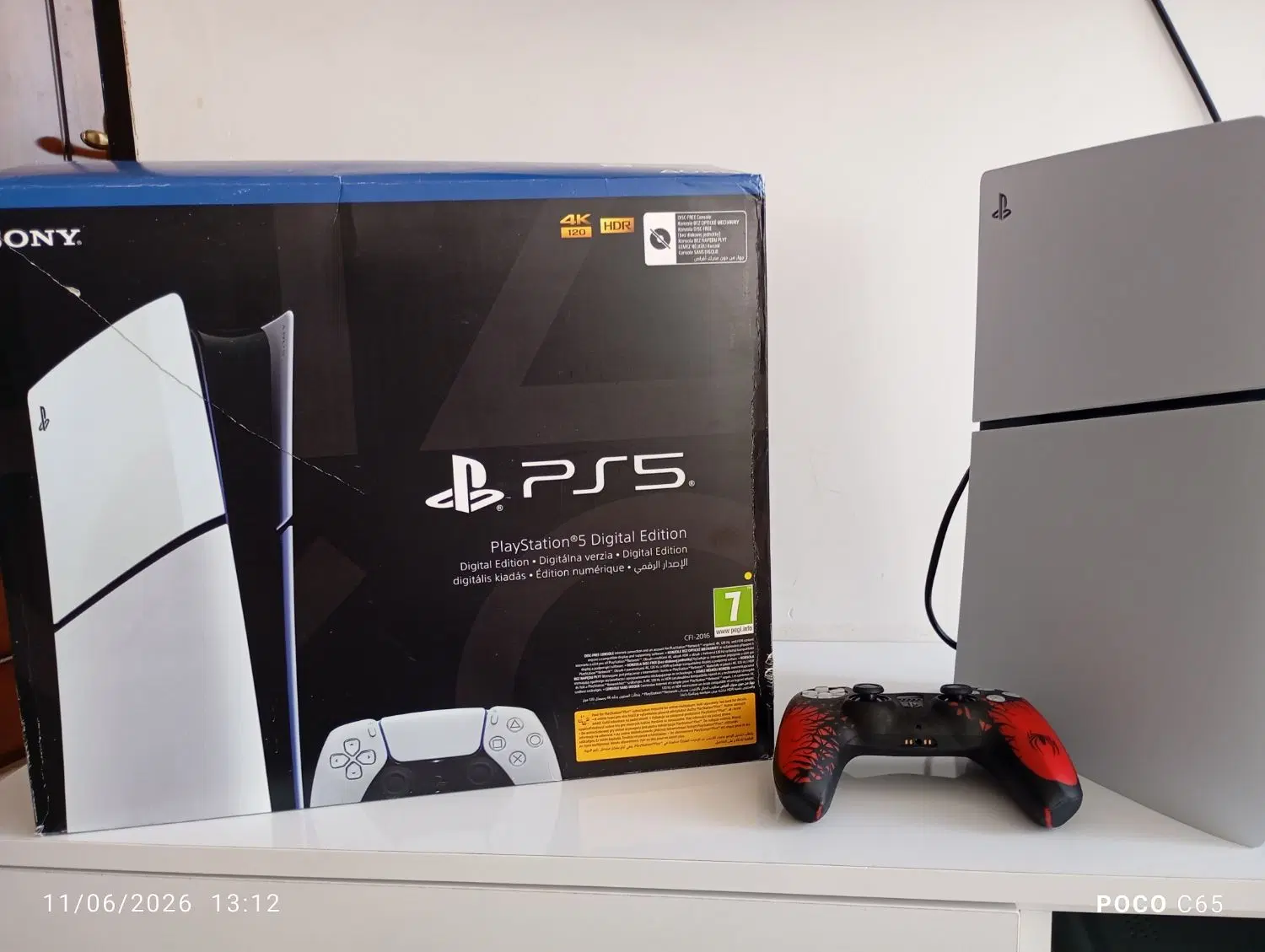 ps5 slim digital|کنسول، بازی ویدئویی و آنلاین|هشترود, |دیوار