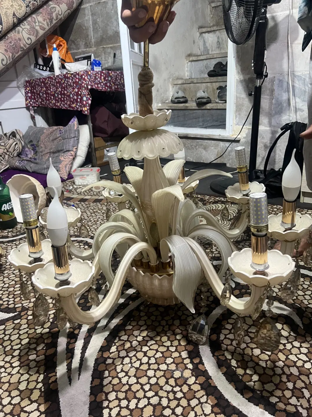 لوستر|لوستر و چراغ آویز|تهران, طرشت|دیوار