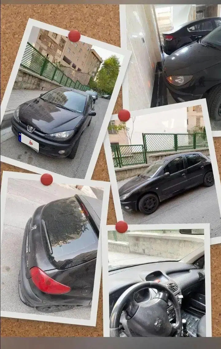 206 مدل ۸۳|خودرو سواری و وانت|تهران, کاشانک|دیوار