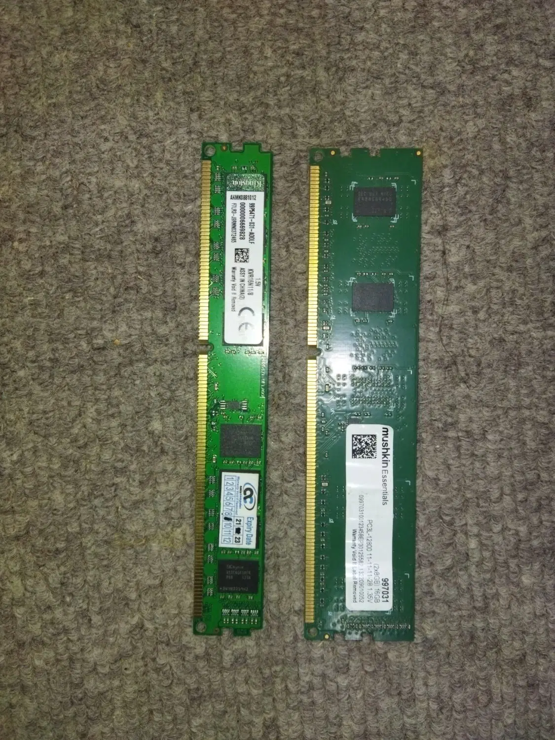 رم 16ddr3 1600mhz|قطعات و لوازم جانبی رایانه|کلاله, |دیوار