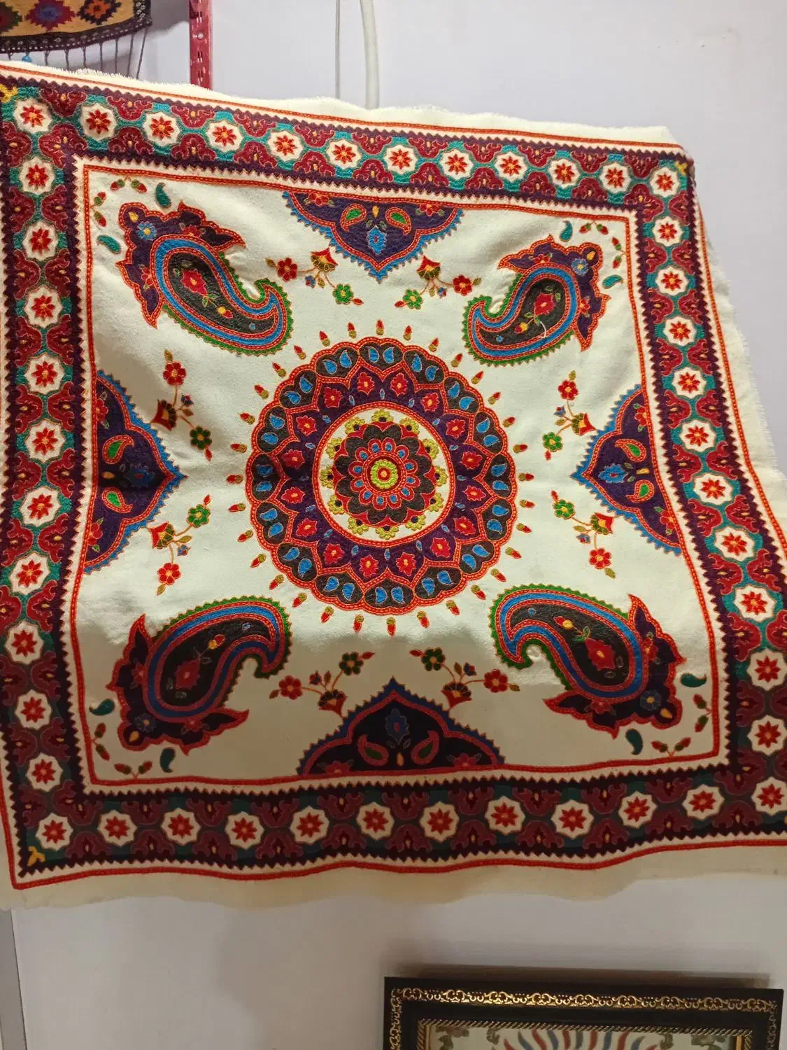 پته|گلیم، جاجیم، گبه|جیرفت, |دیوار