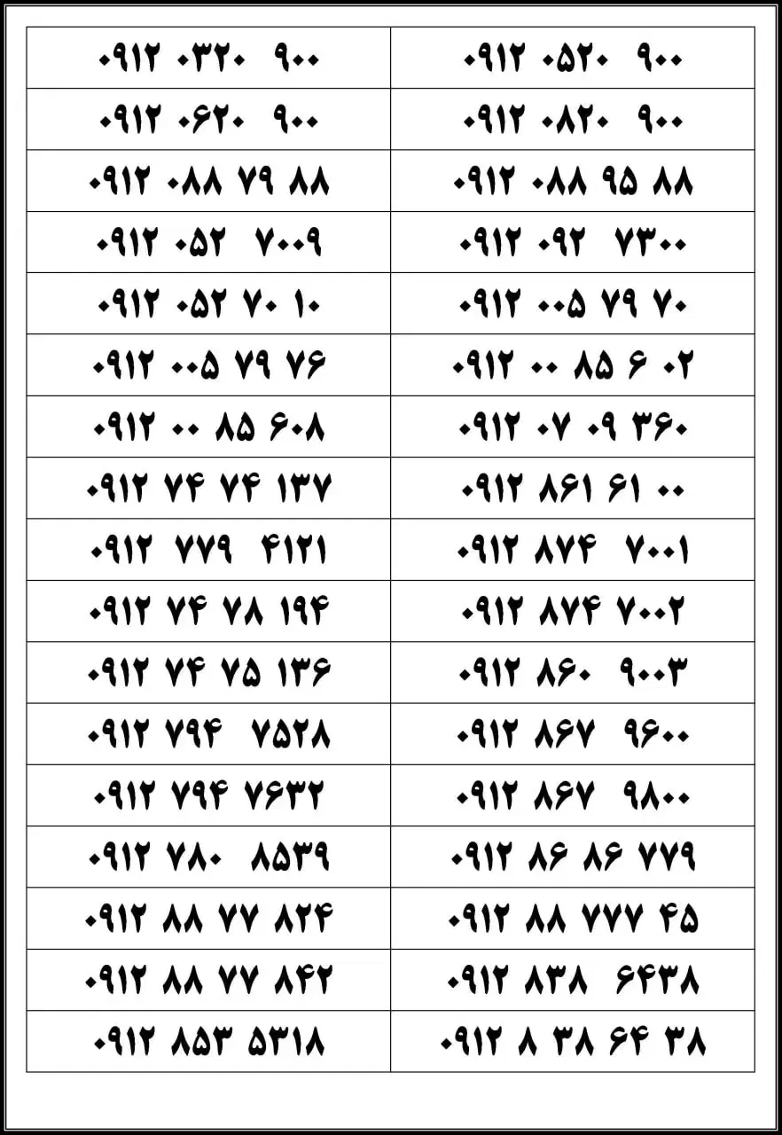 ۰۹۱۱-۲۰۰-۸۹۳۹|سیمکارت|آمل, |دیوار
