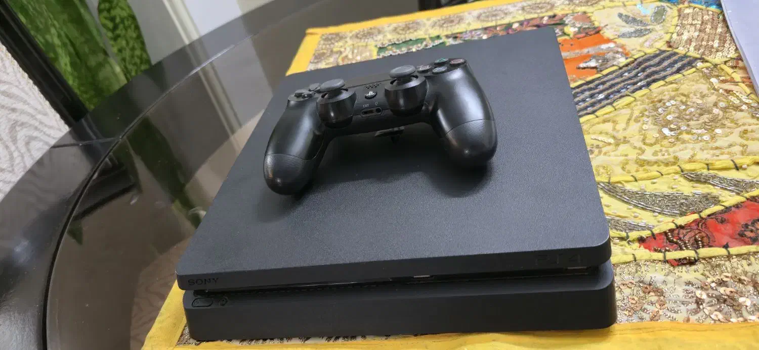 ps4 slim 1t|کنسول، بازی ویدئویی و آنلاین|سمنان, |دیوار