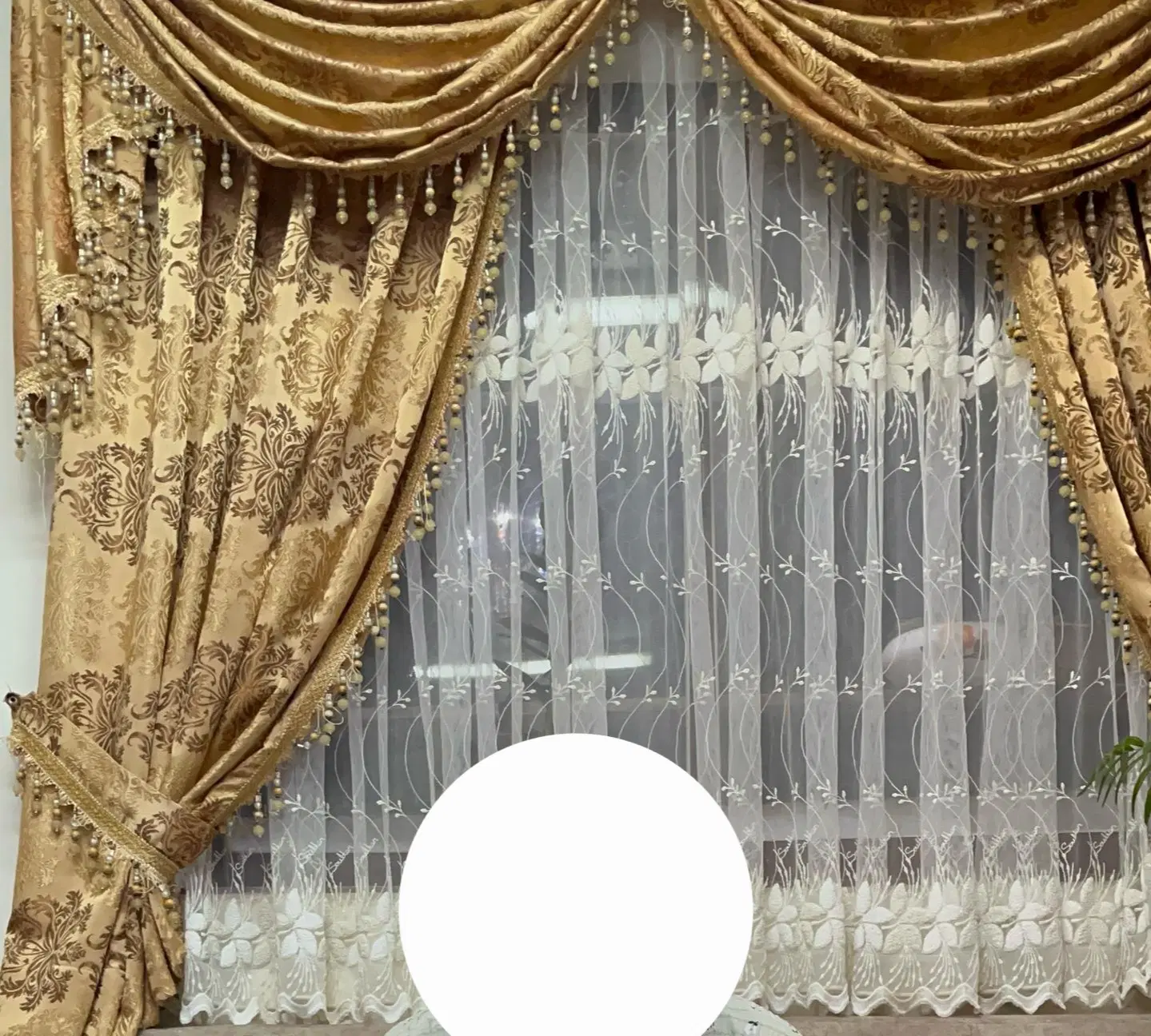 پرده|پرده، رانر، رومیزی|رشت, حومه رشت|دیوار