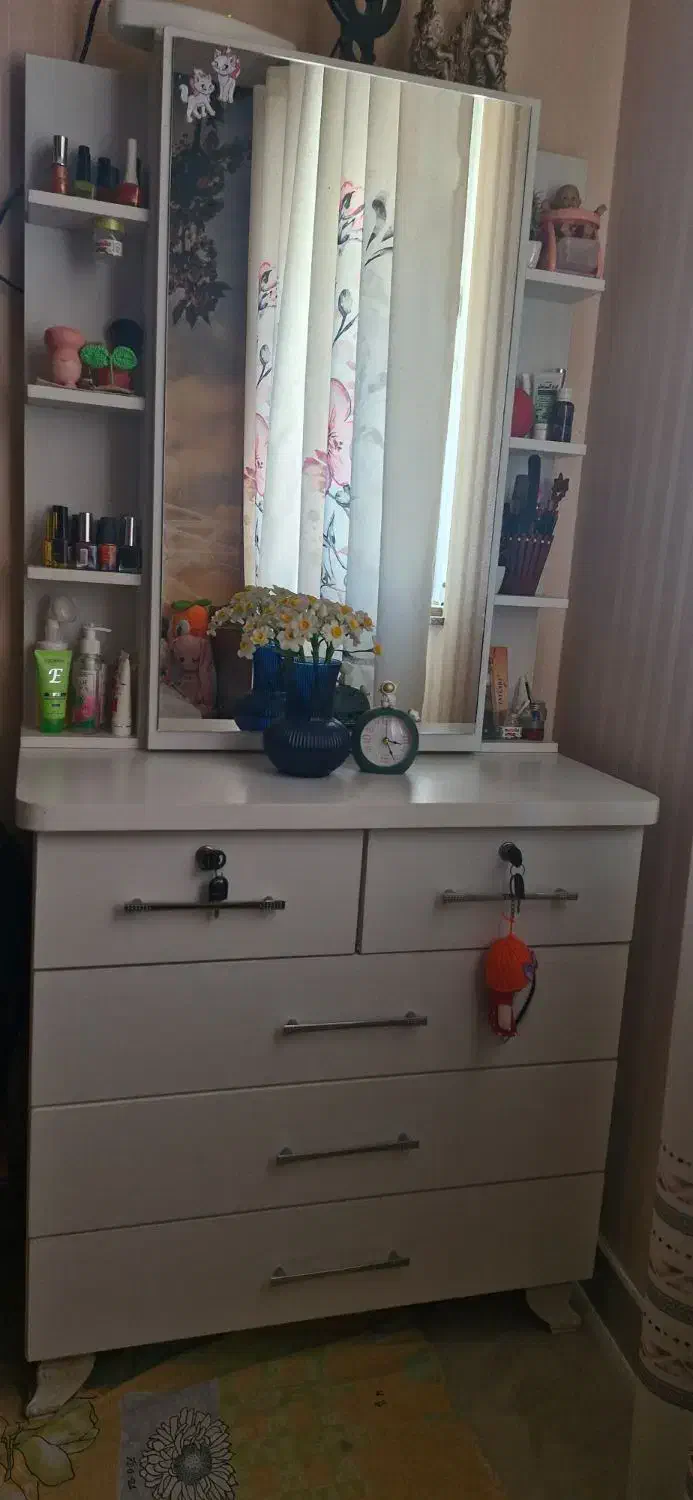 میز آرایشی|جاکفشی، کمد، دراور|رشت, دباغیان|دیوار