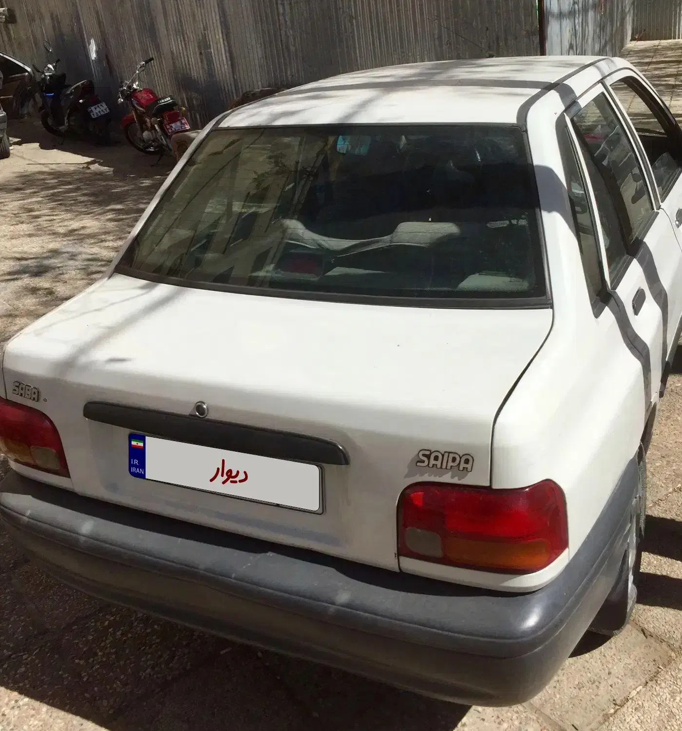 پراید صبا|خودرو سواری و وانت|شیراز, پشم شیشه|دیوار