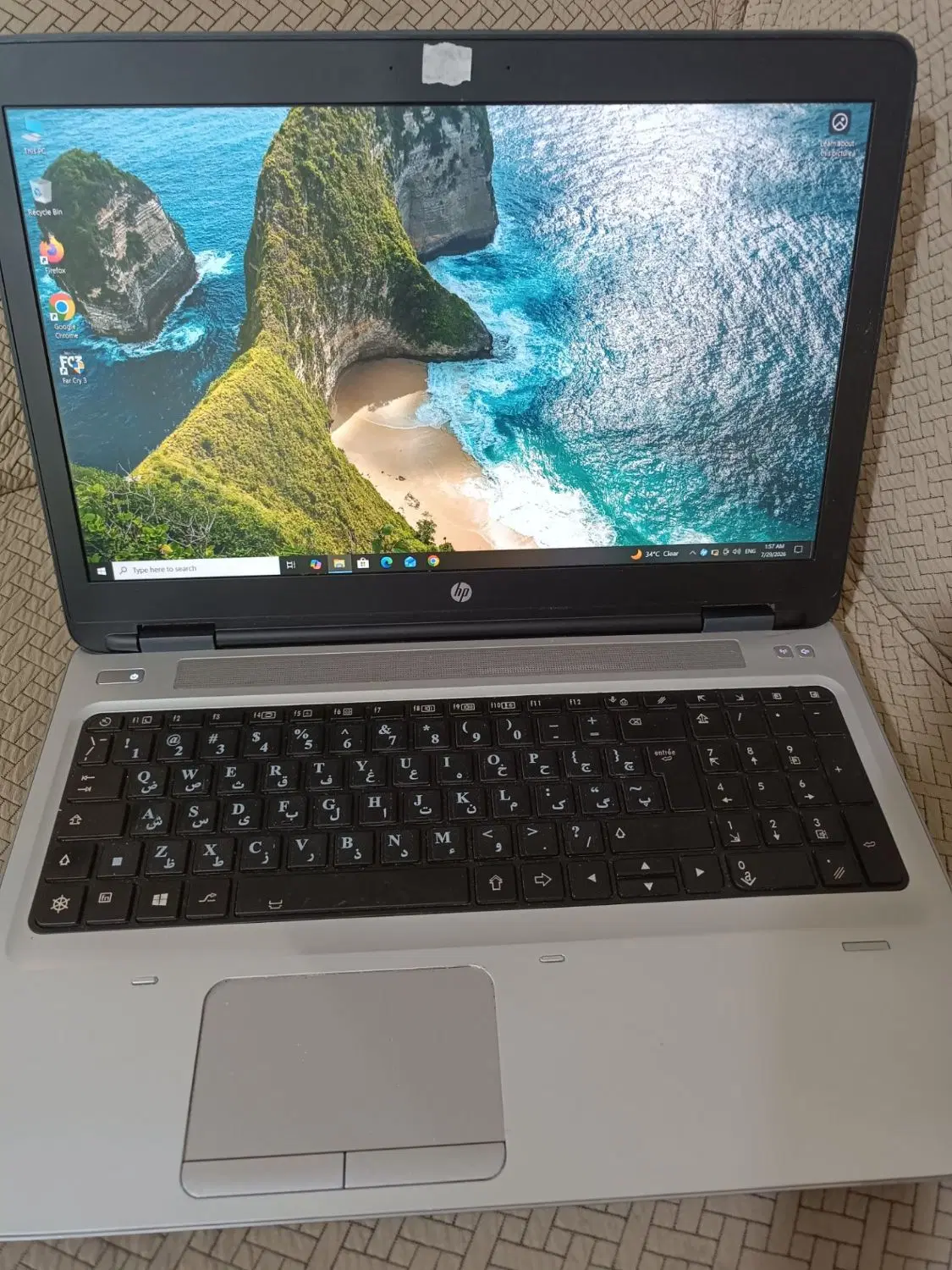 hp pro book|رایانه همراه|شیراز, شهرک والفجر|دیوار