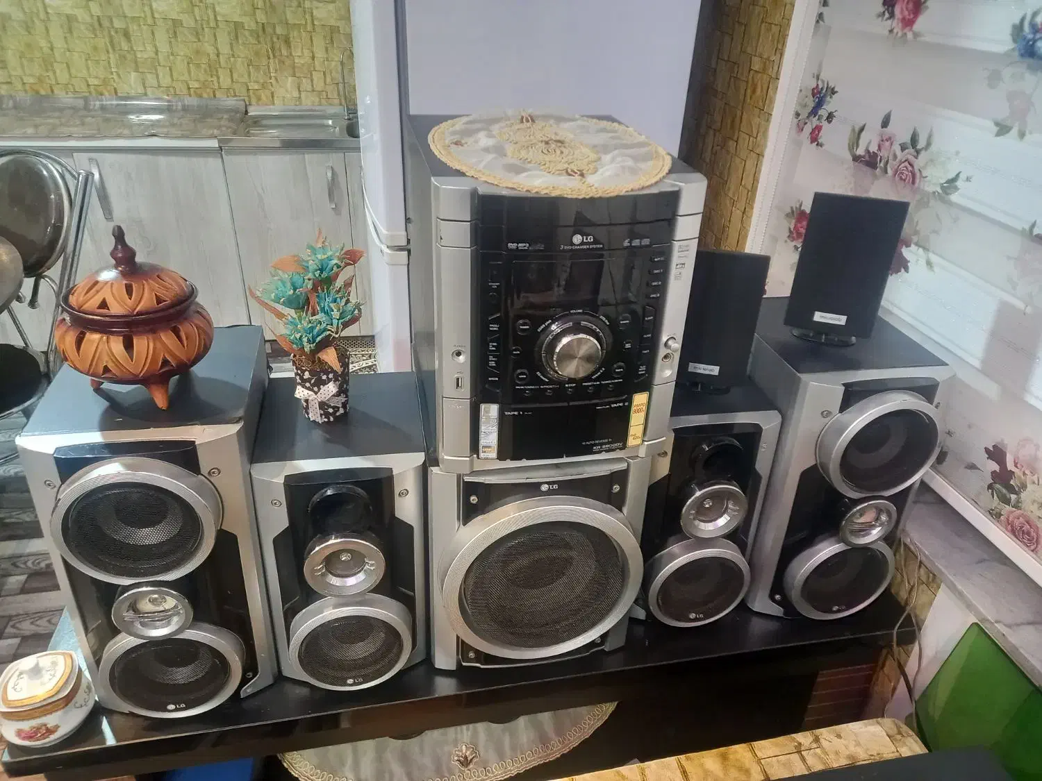 ضبط باند 7 تیکه ال جی|سیستم صوتی خانگی|تالش, هشتپر|دیوار