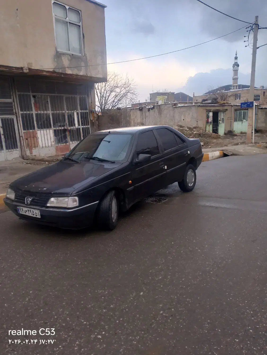 پژو 405مشکی|خودرو سواری و وانت|مریوان, |دیوار