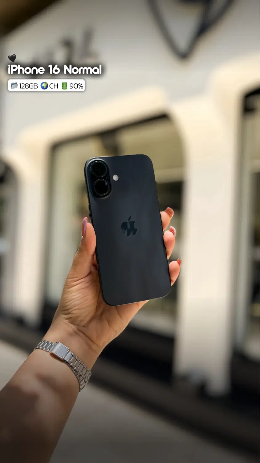 16 Normal 128GB CH 90%|موبایل|قم, بکایی|دیوار