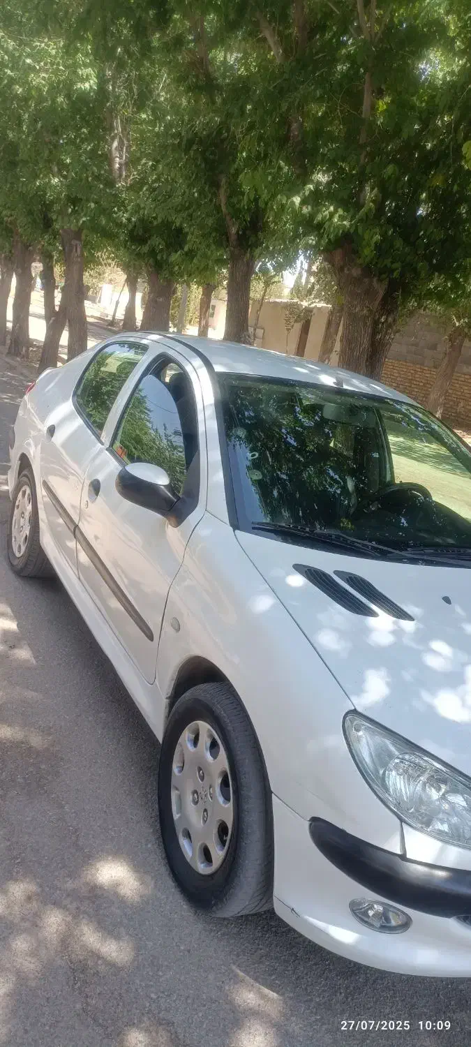 206sd مدل 95 v8|خودرو سواری و وانت|شیراز, زیباشهر|دیوار