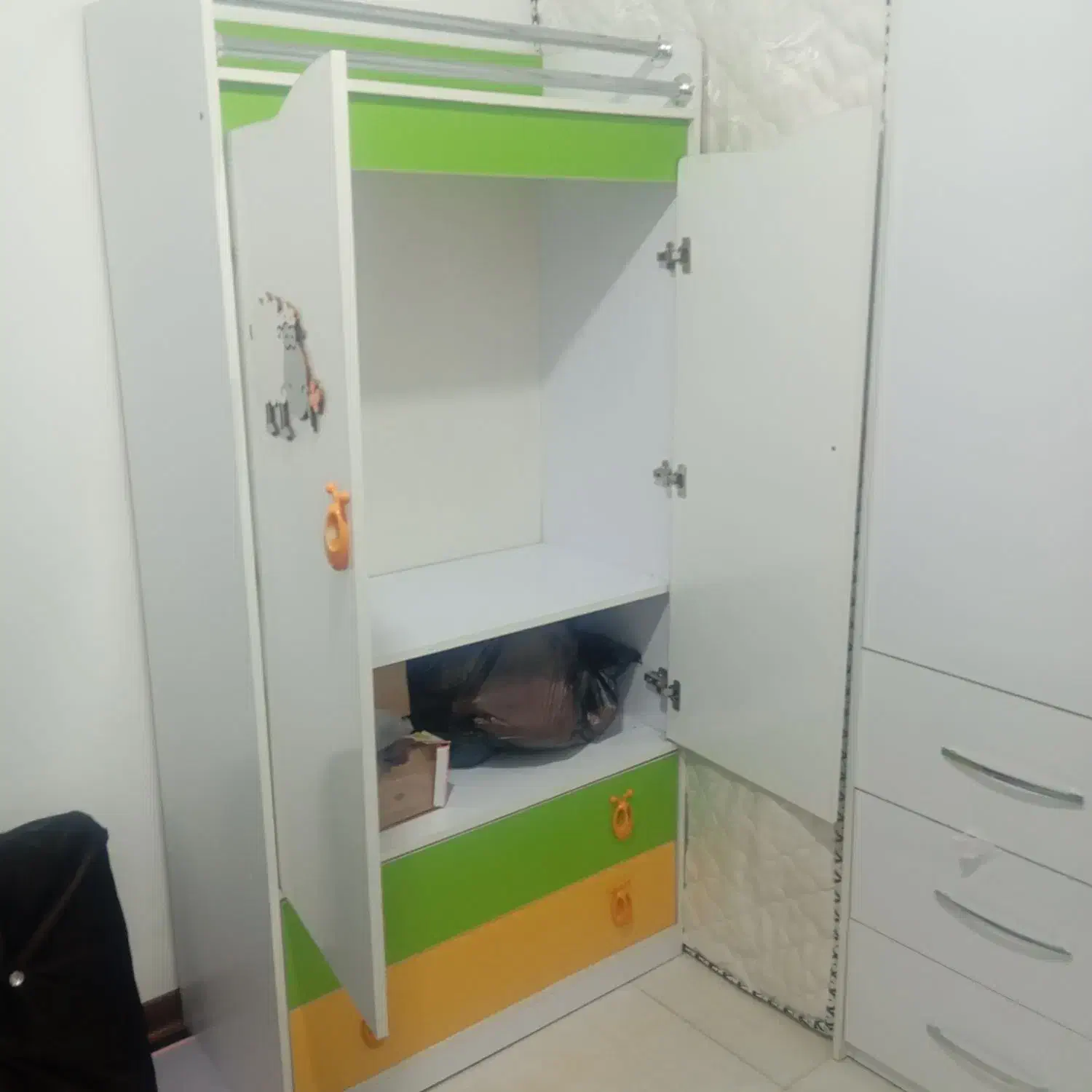 کمد کودک|جاکفشی، کمد، دراور|اصفهان, مارچین|دیوار