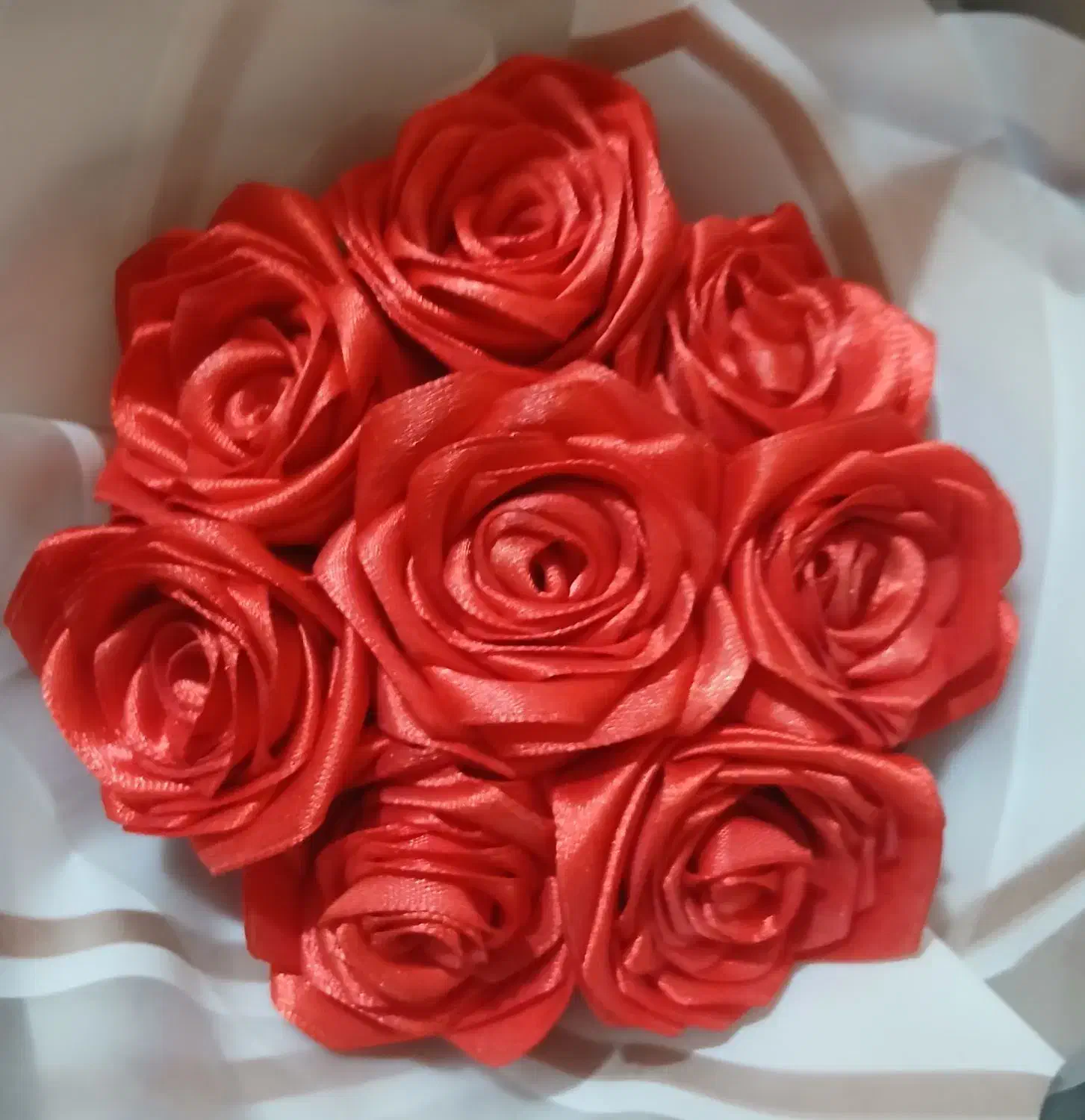 رز ربانی|گل مصنوعی|شیراز, شهرک قمشه|دیوار