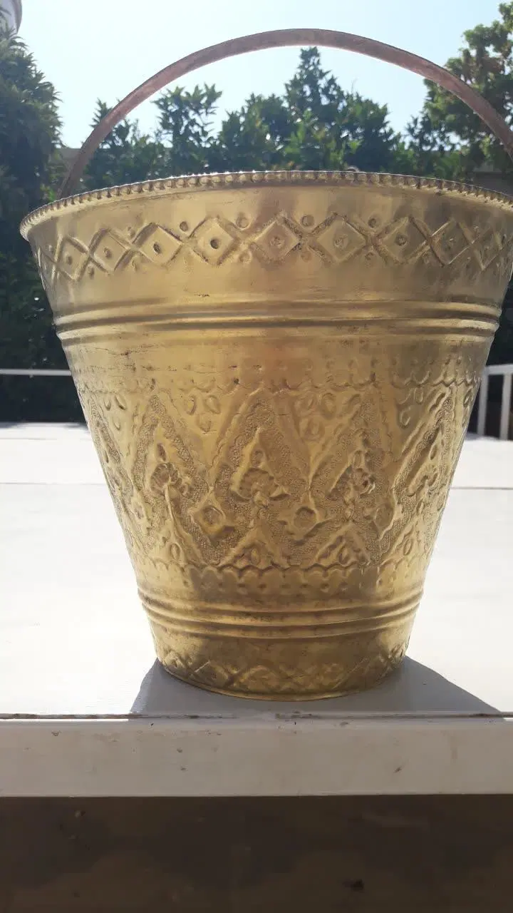 سطل زرد|صنایع دستی و سایر لوازم تزئینی|کازرون, |دیوار