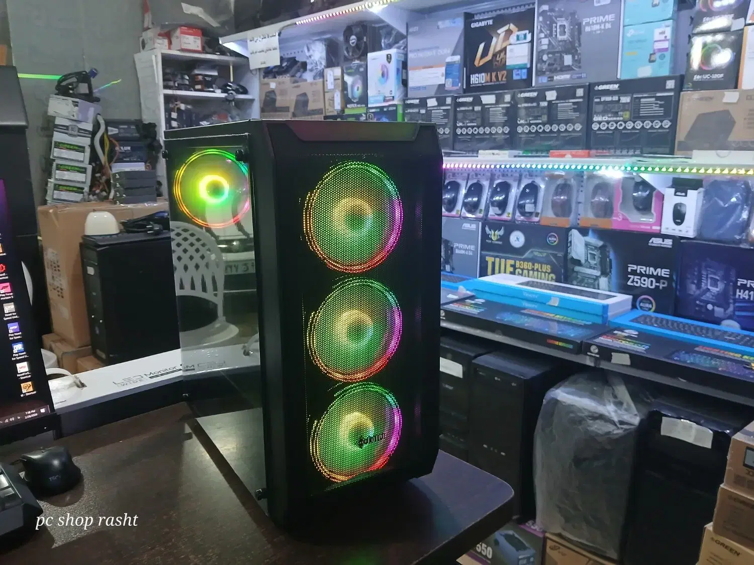 کیس gaming v2 Rtx 3060 ti|رایانه رومیزی|رشت, باهنر|دیوار
