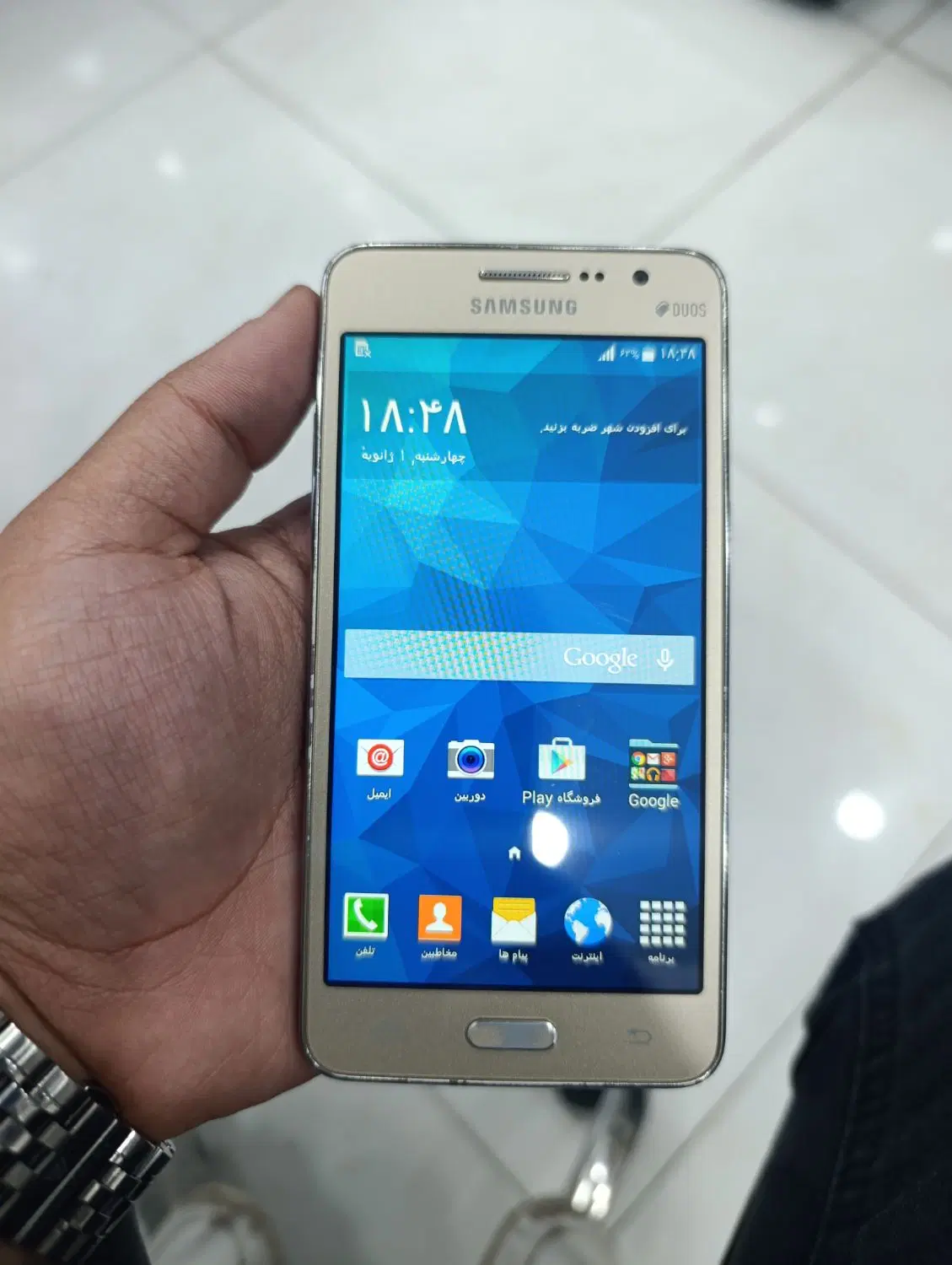 Samsung Galaxy Grand prime|موبایل|شهر ری, دولت‌آباد|دیوار