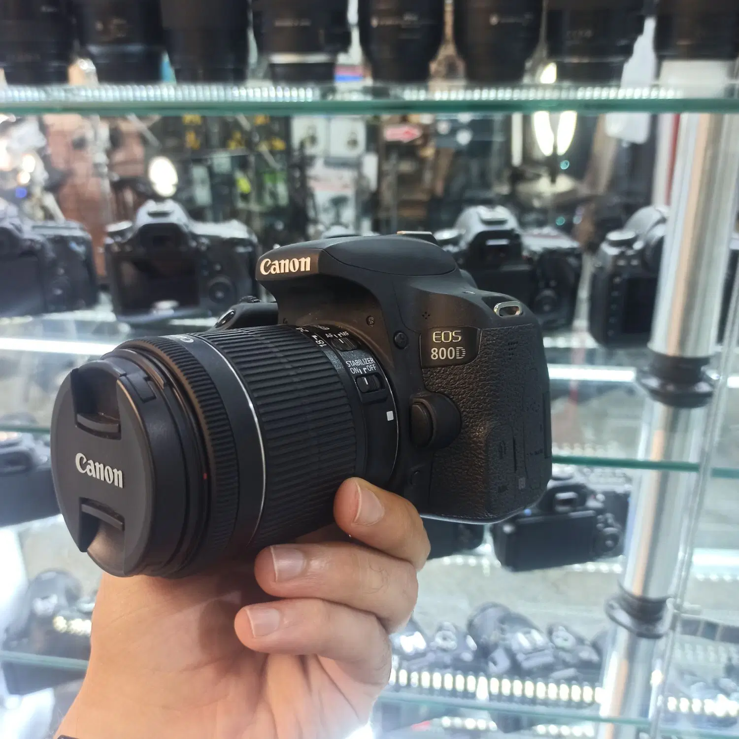 canon 800d lens 18 55|دوربین عکاسی و فیلم‌برداری|تهران, شیخ هادی|دیوار
