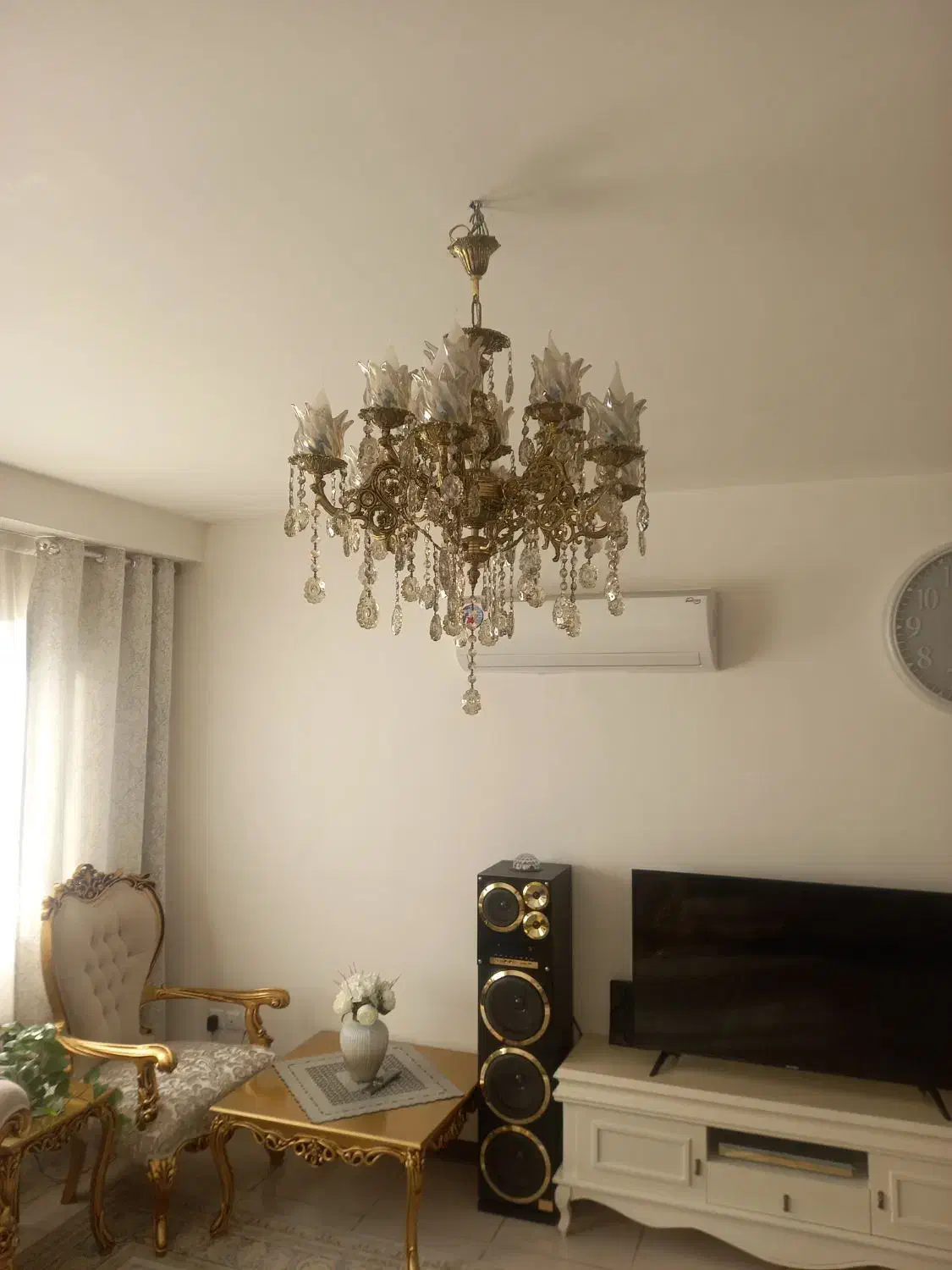 لوستر|لوستر و چراغ آویز|اراک, |دیوار