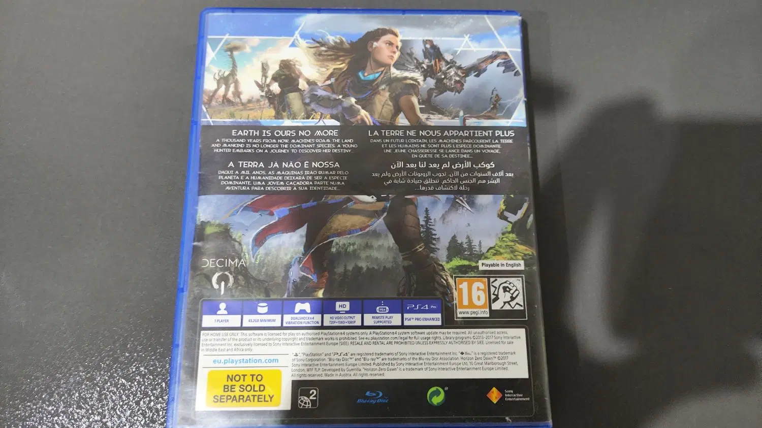 بازی horizon zero dawn|کنسول، بازی ویدئویی و آنلاین|تهران, قنات‌کوثر|دیوار